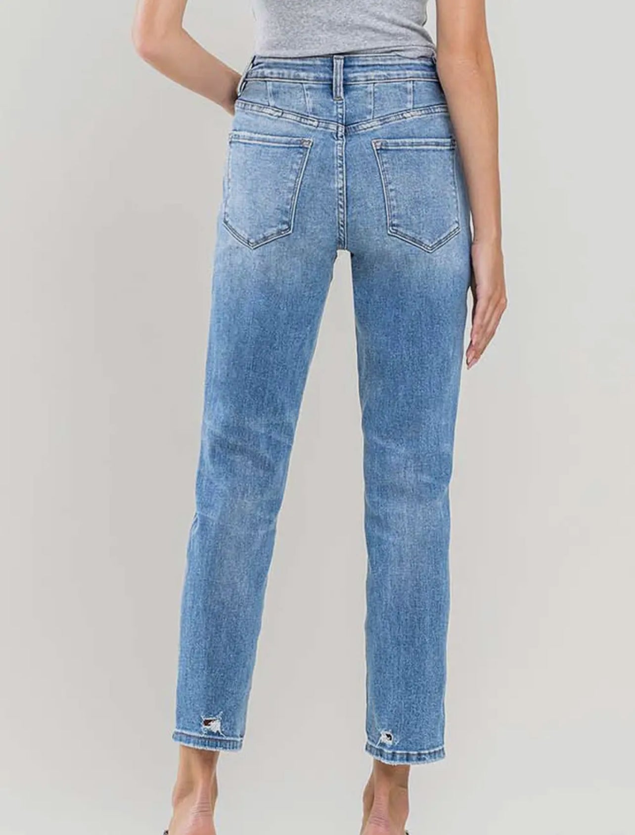 VERVET by Flying Monkey Super High Rise Mom Jean