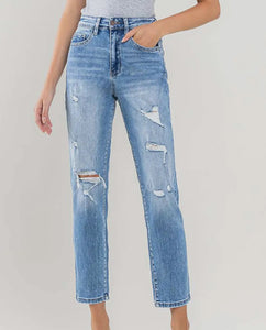 VERVET by Flying Monkey Super High Rise Mom Jean