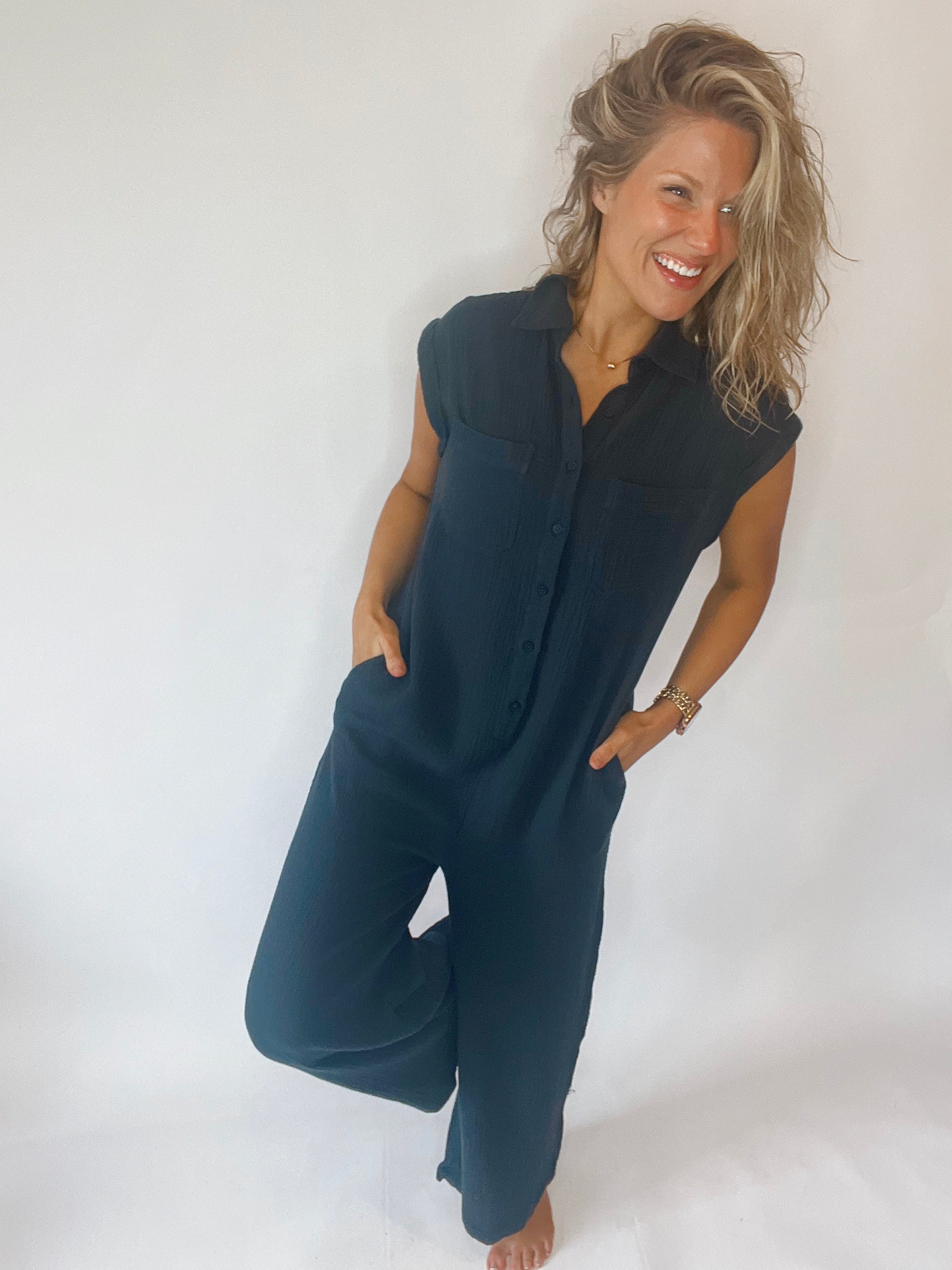 Cotton Breeze Jumpsuit