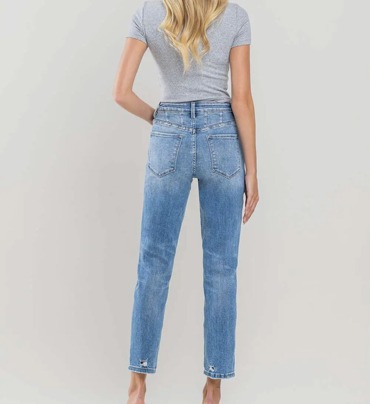 VERVET by Flying Monkey Super High Rise Mom Jean