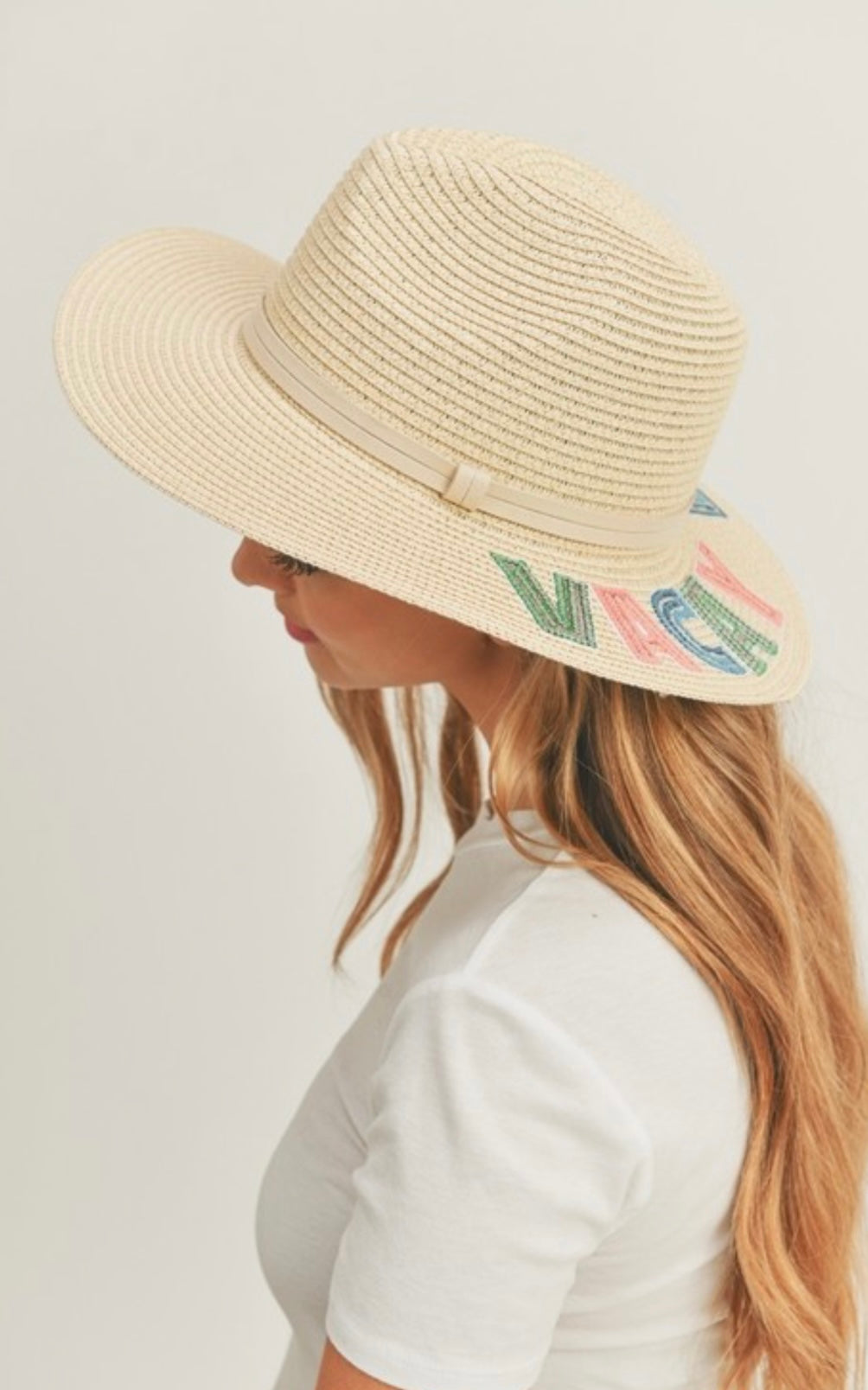 VACAY VIBES Panama Hat